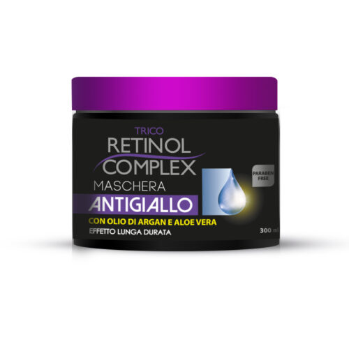 Mască de păr anti‑galben cu pigmenți violeți - 300 ml
